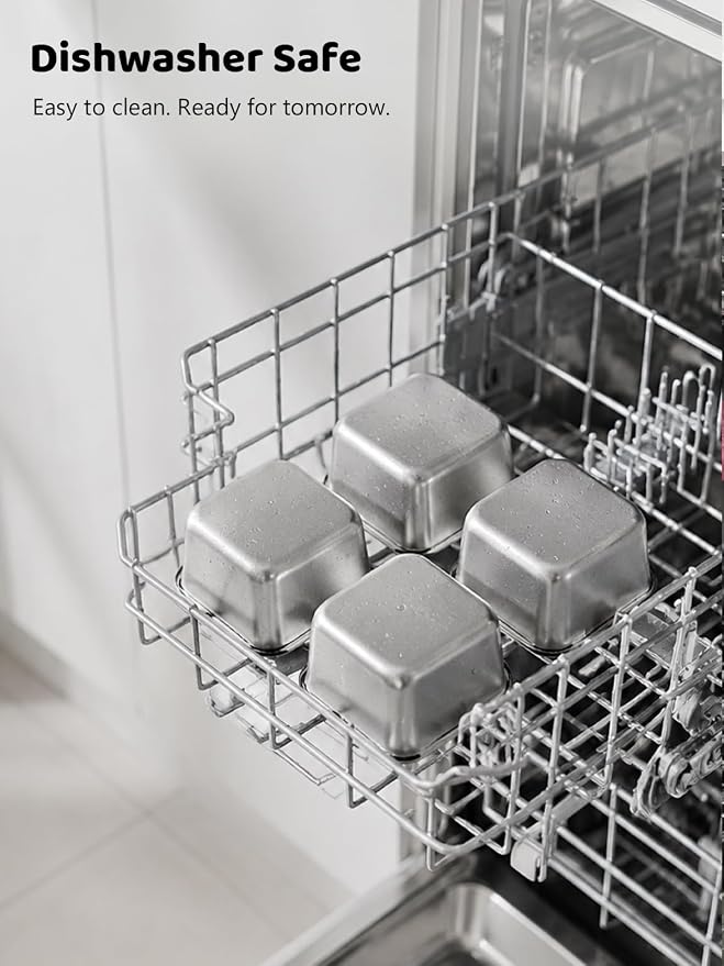 HTEVW 6 Pack Stainless Steel Snack Containers - Image 6