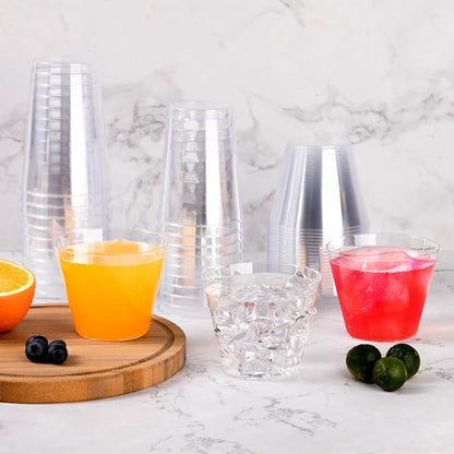 Goodluck 200PCS 12oz Clear Plastic Cups - Image 6