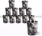 Handicrafts Home Viking Horn Shot Glasses Set of 12, Rustic Viking Drinkware by HandicraftsHome
