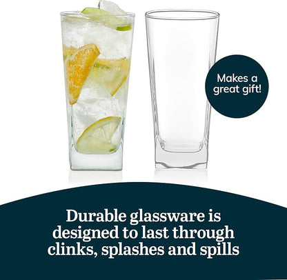 14.3 oz Drinking Glasses Set of 8, Tumblers - Image 5