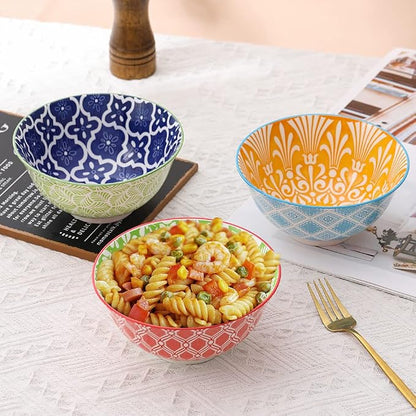 Cereal Bowl Porcelain Soup Bowls - Image 3