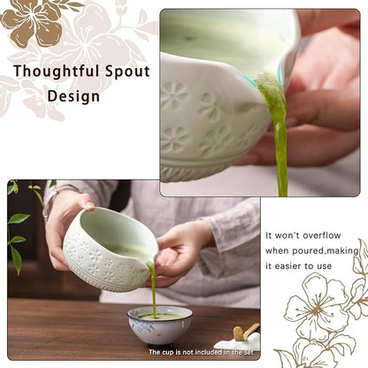 Buucup Matcha Whisk Set, Ceramic Matcha Kit - Image 2