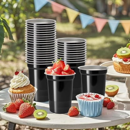 40 Pack 20 oz Aluminum Party Cups, Metal Cups Reusable Aluminum Drinking Cups - Image 5