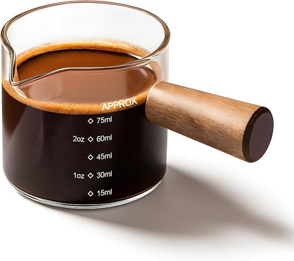 YARRAMATE 2.5oz Glass Espresso Shot Cup by YARRAMATE