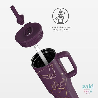 Zak Designs Harry Potter 30oz Spill-Proof Insulated Stainless Steel Tumbler | - Image 6