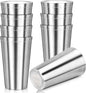 Stainless Steel Cup, 16 oz Insulated Tumbler, 8 Pack Double Wall Unbreakable by Offiper