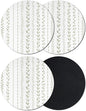 Spring Botanical Coasters Set of 4, Absorbent Coasters by Unknown