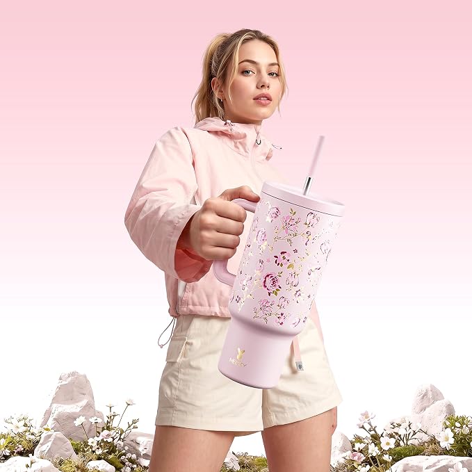 Meoky UV Color-Changing Tumbler: 40 oz Tumbler - Image 2