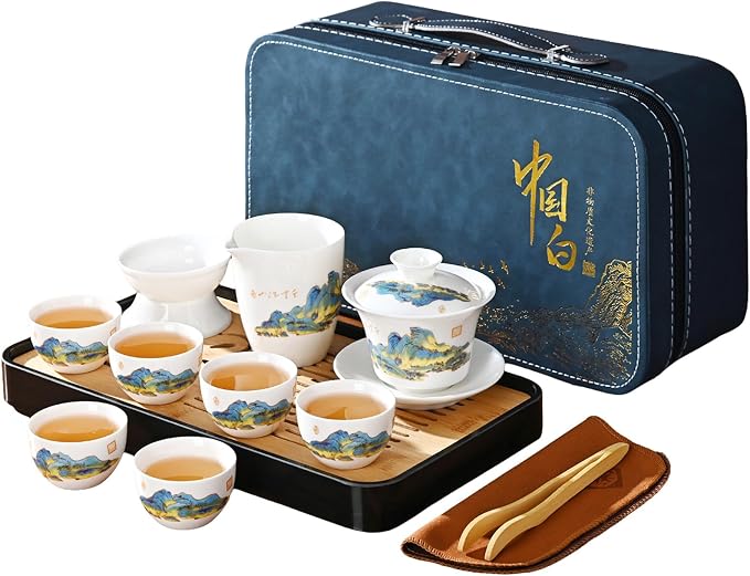 Chinese Tea Set Traditional, Chinese Kung Fu Tea Set by REOWONU