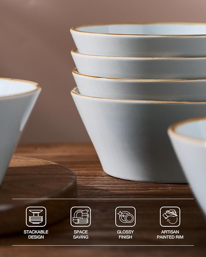 Famiware Saturn Stoneware Dishes Dinnerware Set - Image 5