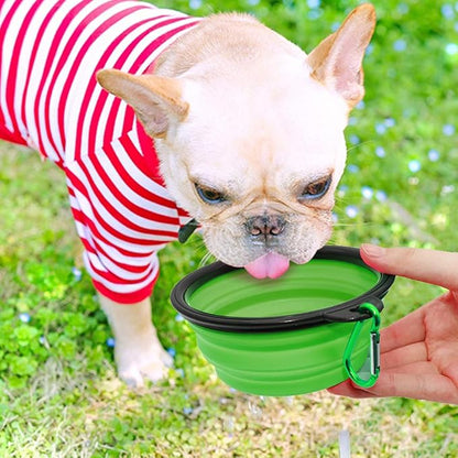 Dog Bowl Pet Collapsible Bowls, 2 Pack - Image 5
