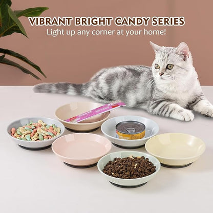 Ceramic Cat Food Bowl Set - Image 5