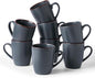 famiware Venus Coffee Mugs Set of 8, 13 oz Ceramic Stoneware Mug Cup Set | by Famiware