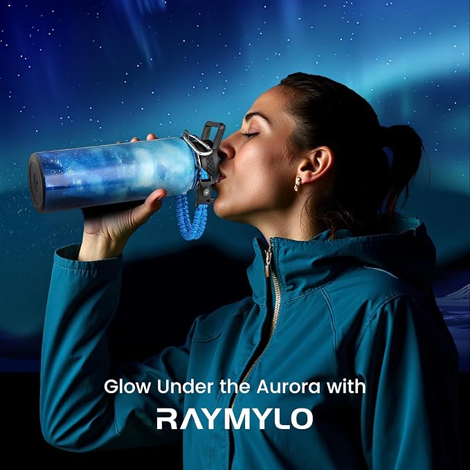 RAYMYLO Insulated Water Bottle 40 oz, Triple Wall Vacuum Stainless Steel | - Image 2