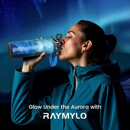RAYMYLO Insulated Water Bottle 40 oz, Triple Wall Vacuum Stainless Steel | - Image 2