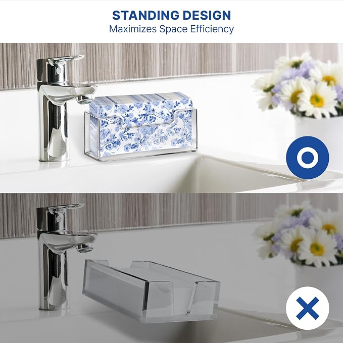Acrylic Guest Towel Holder - Image 3