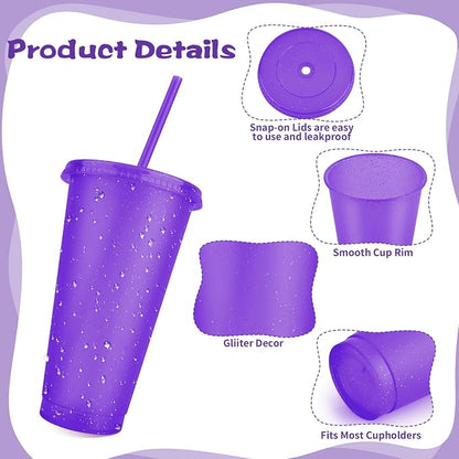 Hxezoc 16-Piece Reusable Cups - Image 5