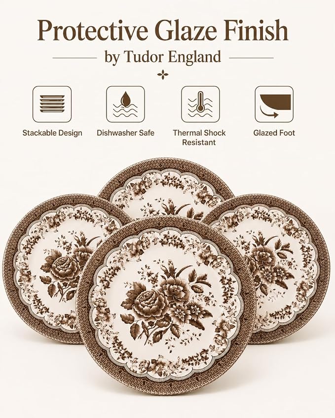 12-Piece Porcelain Dinnerware Set - Image 5