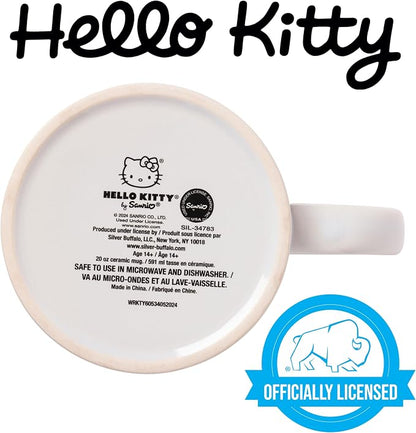 Silver Buffalo Sanrio Hello Kitty Halloween Themed Look, Ceramic Mug, 20oz | - Image 4
