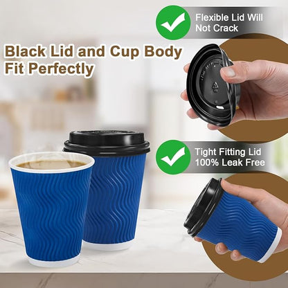 Clawsoff 500 Pack 12 oz Coffee Cups - Image 3