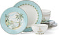 Lenox British Colonial Tradewind Porcelain 12-Piece Dinnerware Set by Lenox