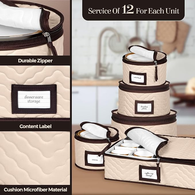 China Storage Containers 5-Piece Set Moving Boxes, Quilted Microfiber | - Image 6