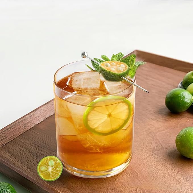 12 Oz Plastic Whiskey Glasses Set of 6 – Unbreakable Old Fashioned Cocktail Cups - Image 7