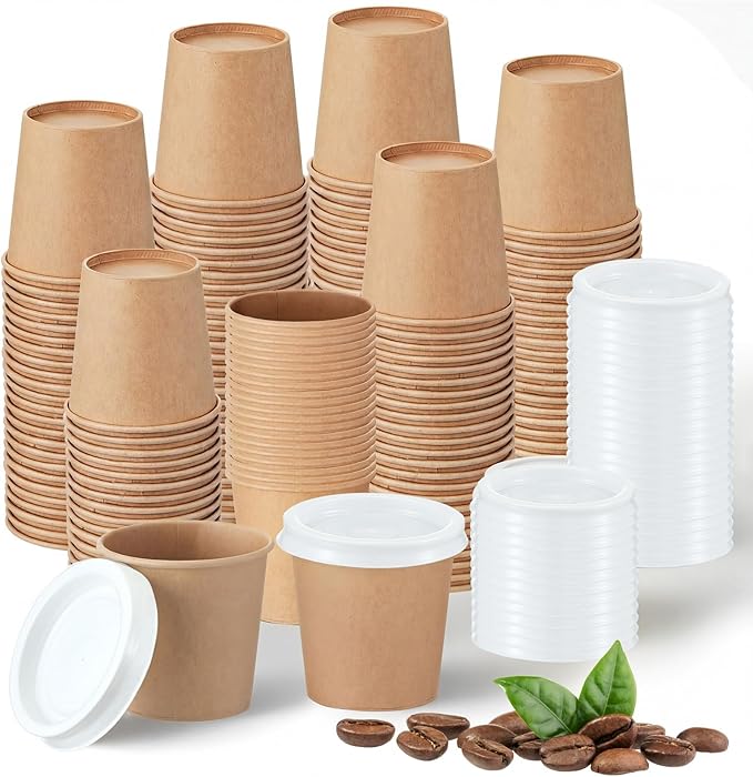 100 Sets 3 oz Disposable Espresso Cup by Unknown