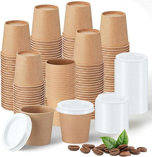100 Sets 3 oz Disposable Espresso Cup by Unknown