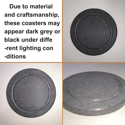 Absorbent Diatomaceous Earth Coasters Set of 6, - Image 6