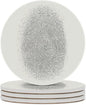 Minimalist Fingerprint Simple Lines Abstract Coasters Set of 4 Absorbent by Unknown