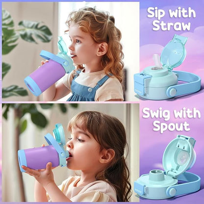Fimibuke 14oz Kids Insulated Water Bottle - Image 3