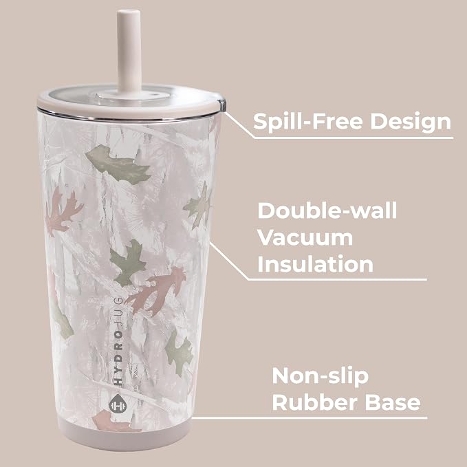 HydroJug Everyday Tumbler 20 oz, Ceramic-Lined Straw Cup - Image 3