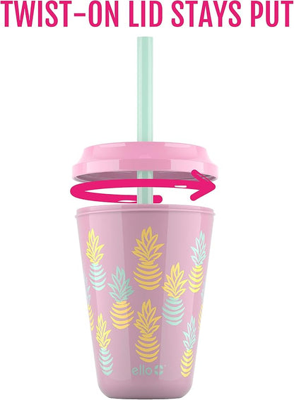 Ello 12oz Kids Plastic Reusable Color Changing Cups - Image 5