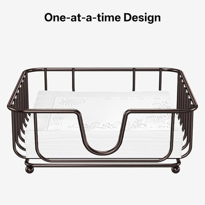 Napkin Holder for Table, Napkin Holders for Paper Napkins, GMFINE Flat Modern - Image 3