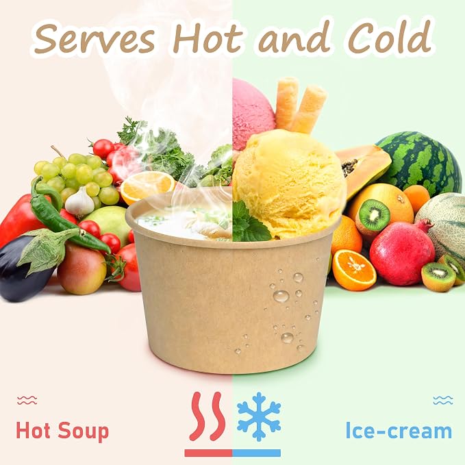 ESSENTIAL Paper Ice Cream Cups - Image 6
