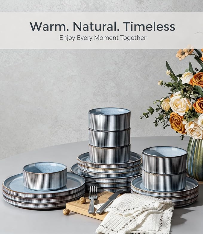 GBHOME Stoneware Dinnerware Sets - Image 7