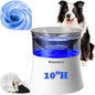 Pawtners 1 Gal/3.5L Dog Water Fountain, Elevated Dog Water Bowl Dispenser | by Pawtners