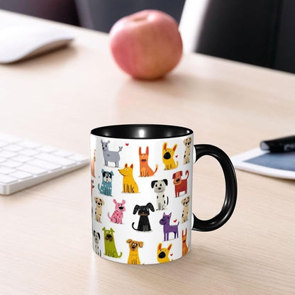 Yrebyou Dog Coffee Mug 11oz Ceramic Cup - Image 7