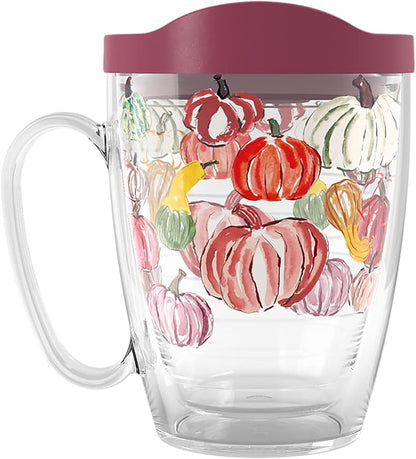 Tervis Sara Berrenson Fall Pumpkin Pattern Made in USA Double Walled Insulated by TervisTumblerCompany
