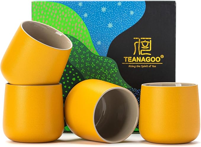 TEANAGOO Japanese Tea Cup, 7.2Oz / 205 ml, Japansese Cups, Chinese Tea Cups by TEANAGOO