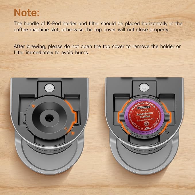 Small Single Serve Coffee Maker, One Cup Coffee Machine - Image 8