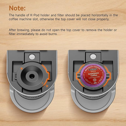 Small Single Serve Coffee Maker, One Cup Coffee Machine - Image 8