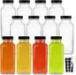 HINGWAH 12 OZ Glass Drink Bottles, Kombucha and More by HINGWAH