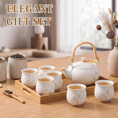 Layhit Japanese Asian Tea Set for Adults - Image 6
