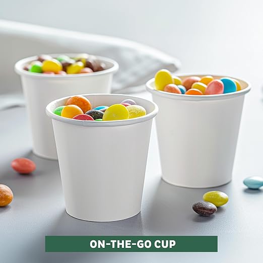 Freshware Coffee Cups 4 oz Disposable Paper Cups - Image 5
