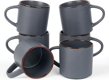 famiware Coffee Mugs Set of 6, Nebula 14oz Coffee Mugs Ceramic Cup Set | by Famiware