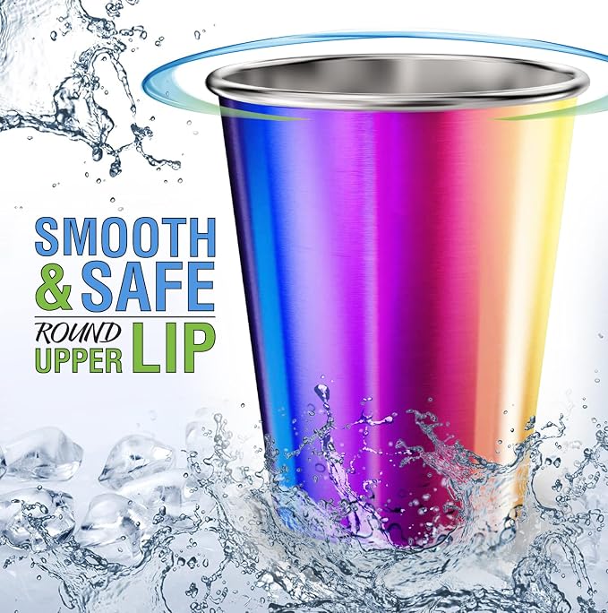 Stainless Steel Kids Cups 8 oz - Image 3