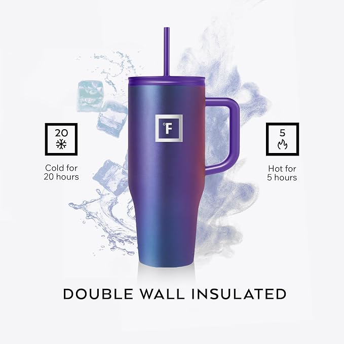 IRON °FLASK 32 oz Co-Pilot Insulated Travel Mug | Insulated Travel Mug - Image 4