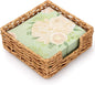 Square Cocktail Napkin Holder Rattan Napkin Holders by Gtencemen